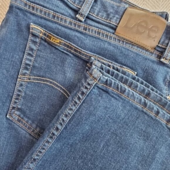 Lee Jeans Men's 42x36 Classic Fit Straight Leg 2006840 Sgene Stretch Fit EUC - Picture 14 of 14